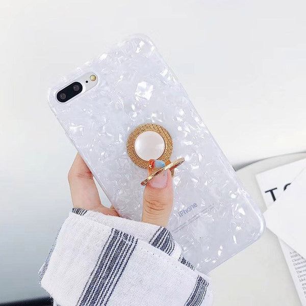 Soporte Anular para Teléfono con Estuche Protector