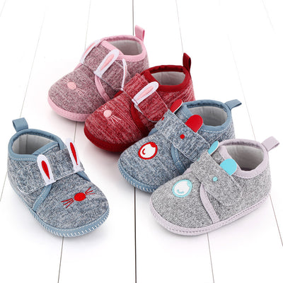 Zapatos para Bebé con Suela Blanda - Primeros Pasos 0-12 Meses