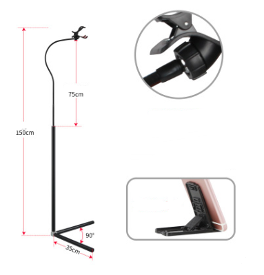 Soporte Universal para Celular en Cama - Bracket Ajustable para Ver TV - Image 9
