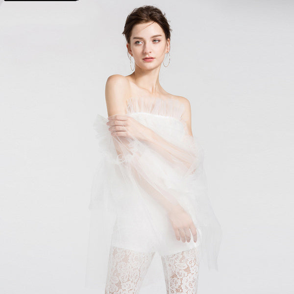 Blusa Mesh Transparente Hada Mágica