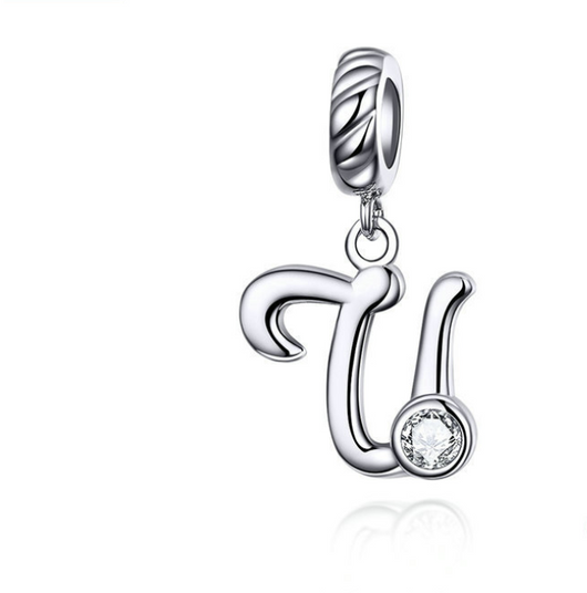 Pulsera de Plata 925 con Dijes de Letras - Joyería Coreana Personalizable - Image 27
