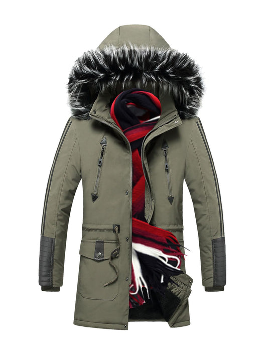 Chaqueta de Algodón con Capucha - Abrigo Cálido y Versátil - Image 3