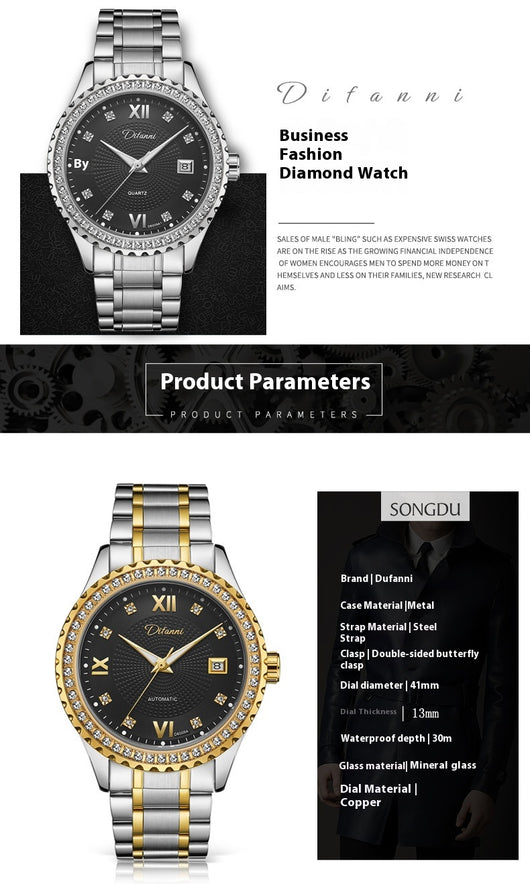 Reloj Automático Mecánico Impermeable con Esfera Luminosa - Image 17