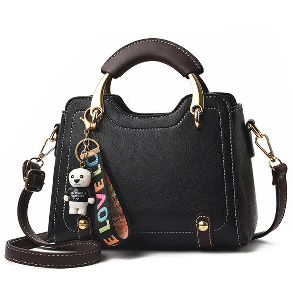 Bolsa Mensajera Retro Compacta de Lona