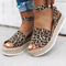 Sandalias de Cáñamo para Mujer con Suela Ligera y Cómoda