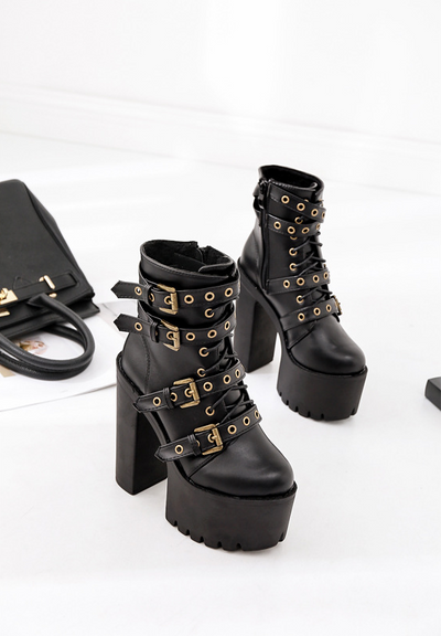 Botas Martin de Tacón Alto para Mujer - Image 12