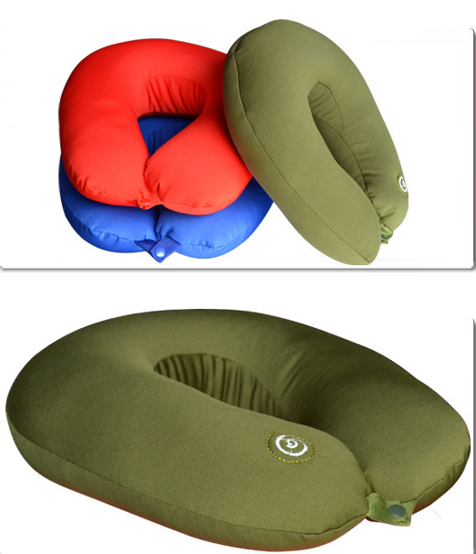 Almohada Masajeadora Cervical en U con Partículas Ecológicas - Image 6