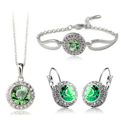 Conjunto de Joyería Fina: Collar y Aretes - Image 6