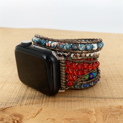 Reloj de Pulsera con Banda Tejida de Cuarzo Natural - Image 9