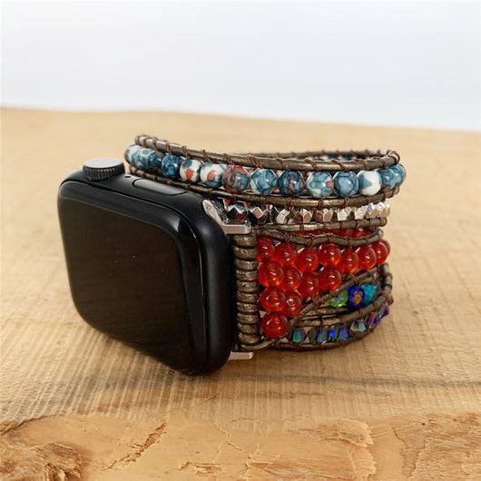 Reloj de Pulsera con Banda Tejida de Cuarzo Natural - Image 9