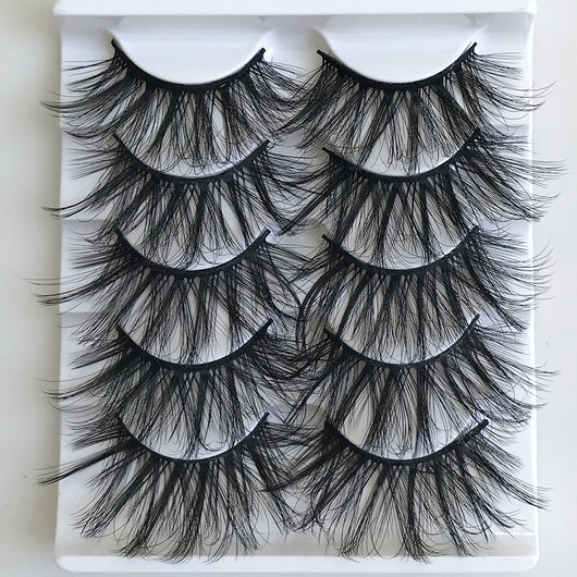 Pestañas de Visón Sintético Natural - Efecto Volumen y Largo - Image 31