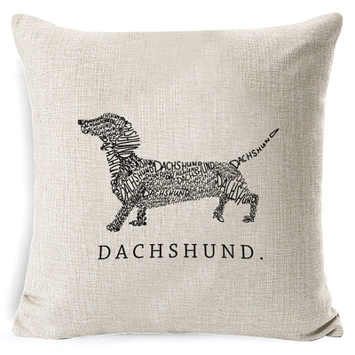 Funda de Almohada Vintage Perros Algodón 45x45 - Image 12