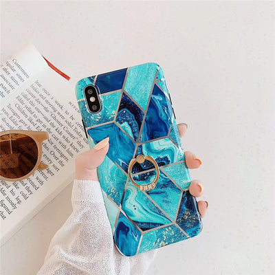 Soporte Anillo para Móvil con Diseño Geométrico - Image 3