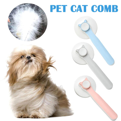 Cepillo Autolimpiable para Gatos y Perros - Deslanador Profesional
