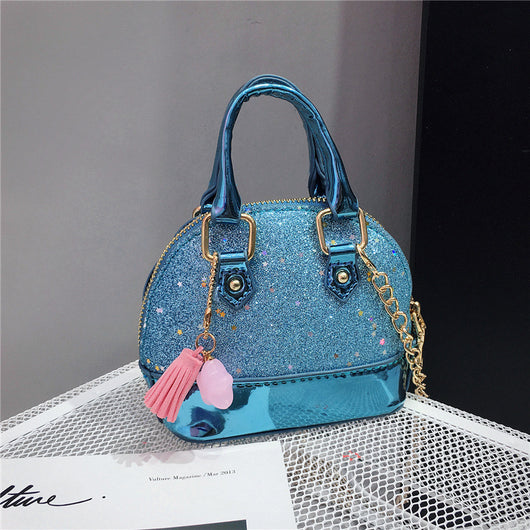 Bolso Mini Tipo Concha con Lentejuelas Brillantes - Image 14