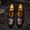 Zapatos Retro con Combinación de Colores para Hombre