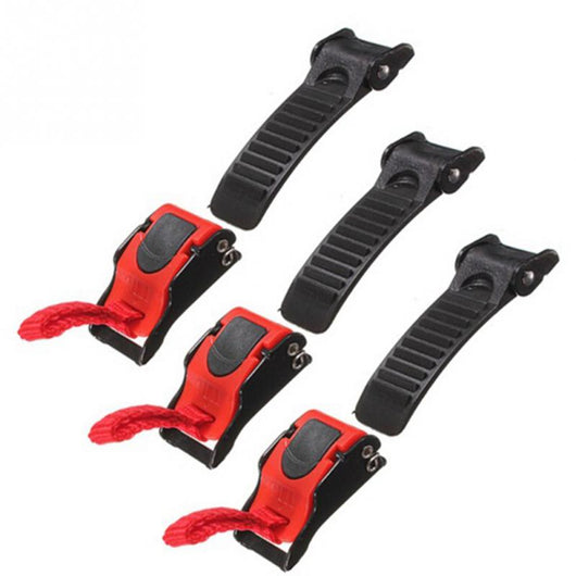 Kit 3 Hebillas de Liberación Rápida para Casco de Motocicleta y Bicicleta - Image 4