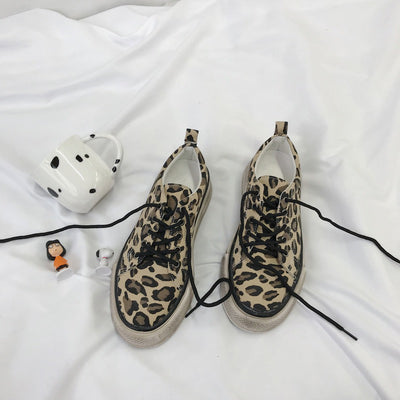 Zapatillas Casuales con Estampado de Leopardo - Image 4