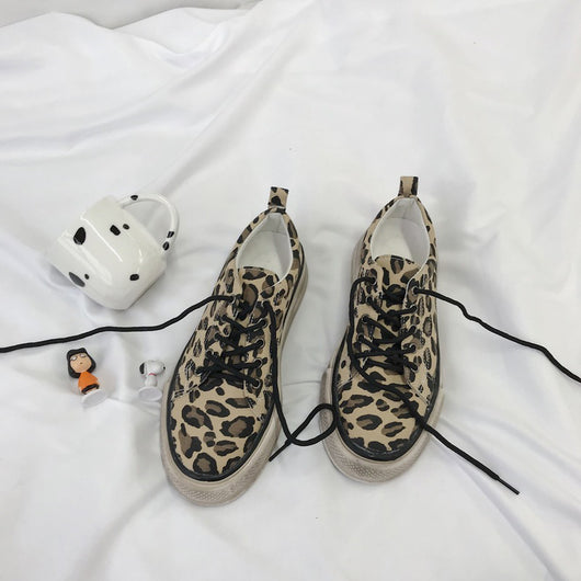 Zapatillas Casuales con Estampado de Leopardo - Image 4