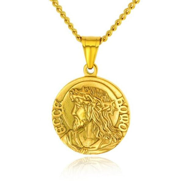Dije de Acero Titanio Jesus Jingyuan - Elegancia Duradera - Image 6
