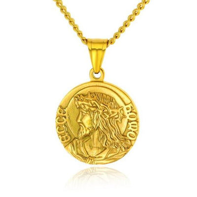 Dije de Acero Titanio Jesus Jingyuan - Elegancia Duradera - Image 6