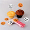 120 Pegatinas para Halloween con Calabazas, Fantasmas y Cupcakes
