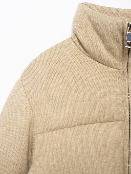 Chaqueta de Algodón con Cuello Mao - Estilo Europeo y Americano - Image 18