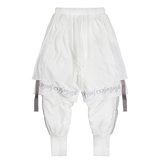 Pantalones Sueltos Efecto Dos Piezas - Diseño Moderno Noveno - Image 3