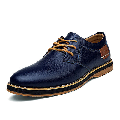 Oxfords Rippled Leather Leu - Image 3