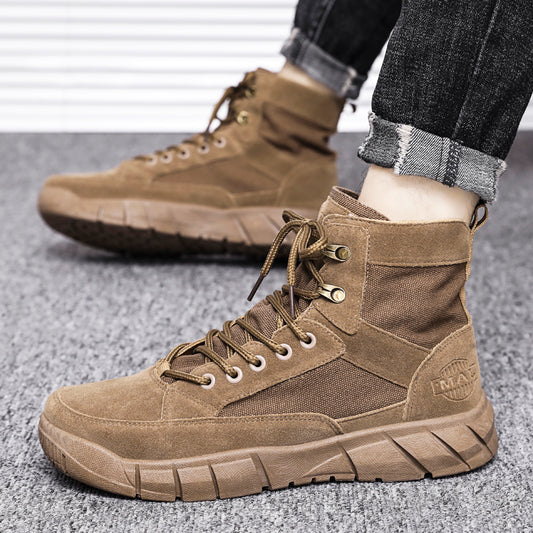 Botas de Trabajo Verano Hombre Tela Transpirable Zhongbang