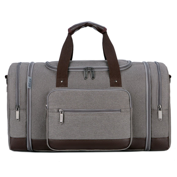 Bolsa de Viaje Grande Multiusos en Lona - Maleta de Mano Deportiva Unisex