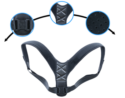 Corrector de Postura con Soporte para Clavícula y Espalda Baja - Image 3