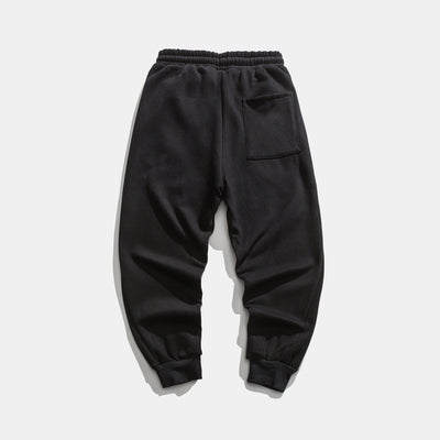 Pantalones Deportivos Rectos Oversize de Tela Gruesa - Image 3