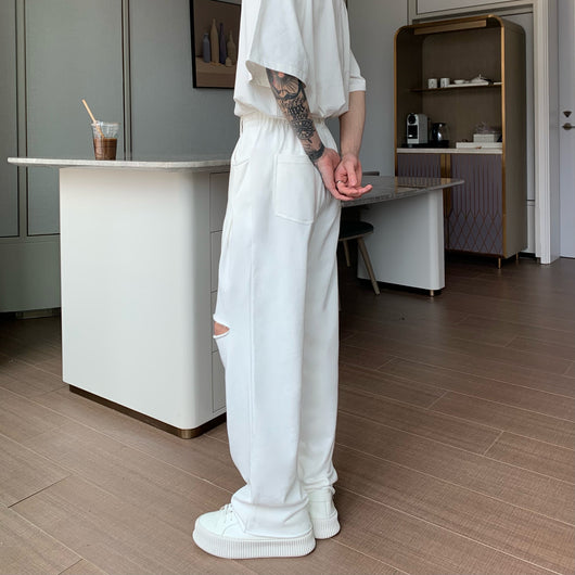 Pantalones de Chándal Holgados para Hombre - Corte Recto y Cómodo - Image 18