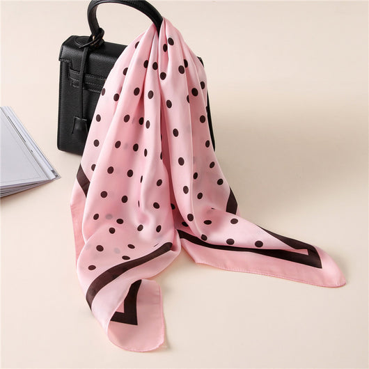 Pañuelo de Seda Satinado con Moño - Accesorio Elegante Multifuncional - Image 22
