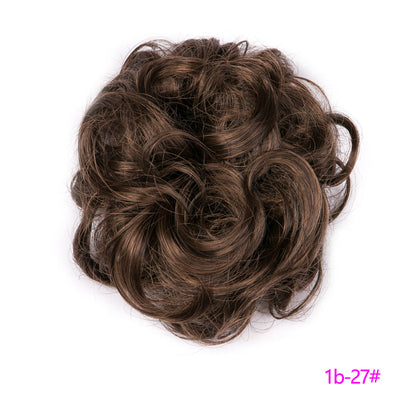 Moño Fluido Rizador con Cordón Ajustable - Extensión de Cabello Sintético - Image 35