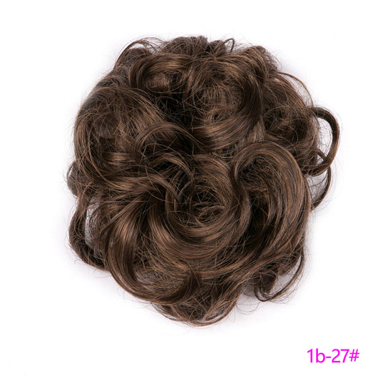 Moño Fluido Rizador con Cordón Ajustable - Extensión de Cabello Sintético - Image 35
