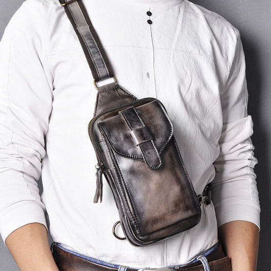 Bolsa de Pecho Doble Compartimento Gran Capacidad para Hombre - Image 10