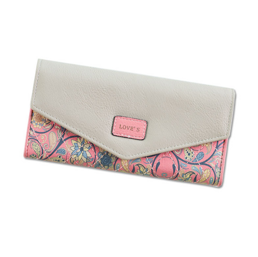 Cartera de Cuero Tri-Fold con Cierre de Hebilla y Gran Capacidad para Estudiantes - Image 5