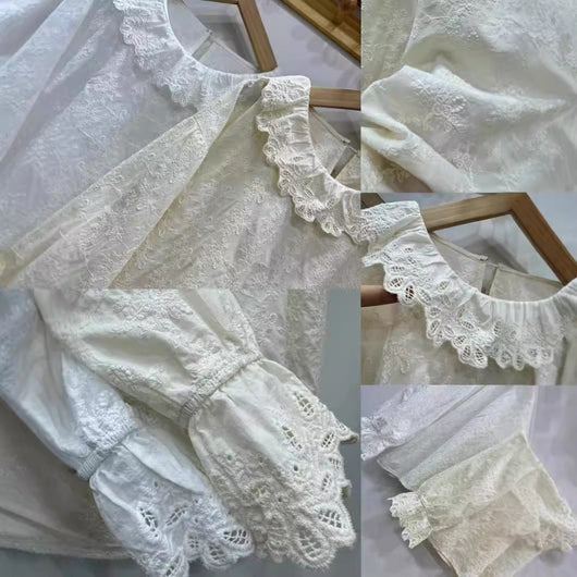 Blusa Suelta Bordada Estilo Artístico - Versátil y Cómoda - Image 3