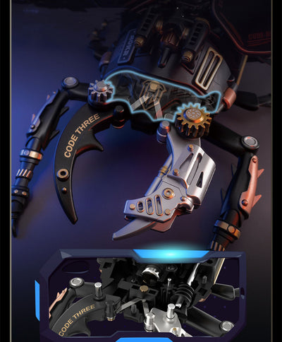 Puzzle Mecánico 3D Armadura del Gigante Steampunk - Image 11