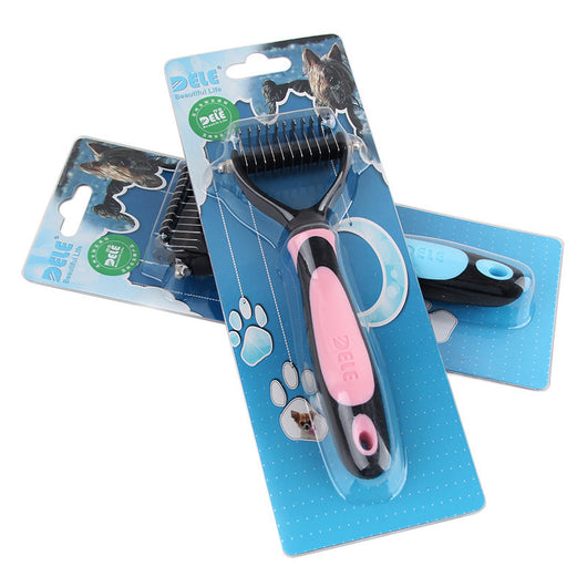 Peine Masajeador de Acero con Púas Redondas para Eliminar Vellos - Image 5