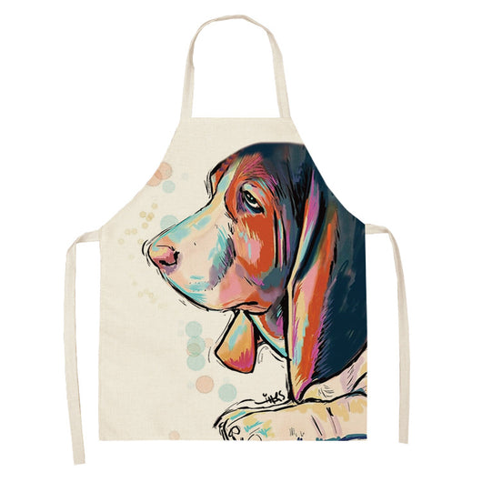 Delantal Dacron Estampado Serie Animales Perro - Image 8