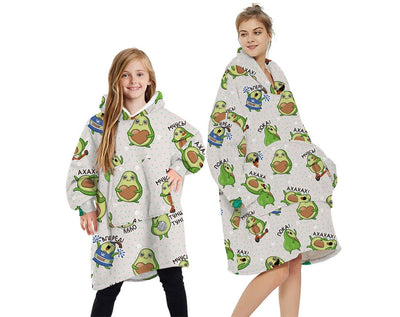 Suéter Manta Estampado Aguacate para Padres e Hijos - Image 2