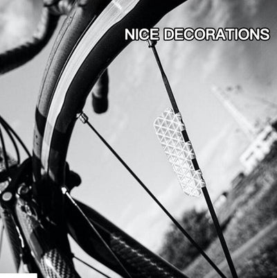 Clips Reflectantes para Radios de Bicicleta - Seguridad Nocturna - Image 3