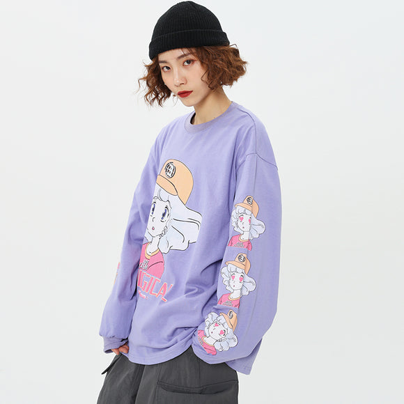 Playera con Estampado Cartoon