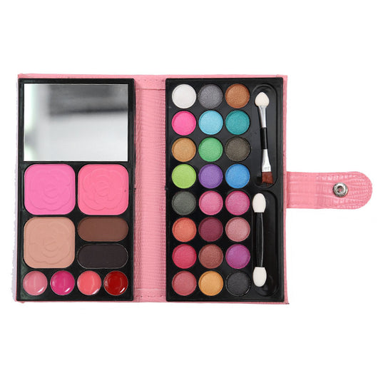 Paleta de Maquillaje Profesional 33 Colores - Set Completo de Sombras, Rubor y Labiales - Image 4