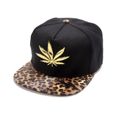 Gorra Plana de Algodón Estilo Hip Hop