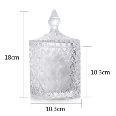 Frasco de Almacenamiento Multicolor de Cristal Francés de Lujo - Image 30