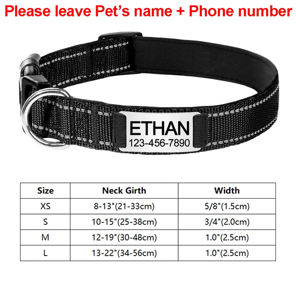 Collar Ajustable para Perro con Diseño Tallado - Image 4